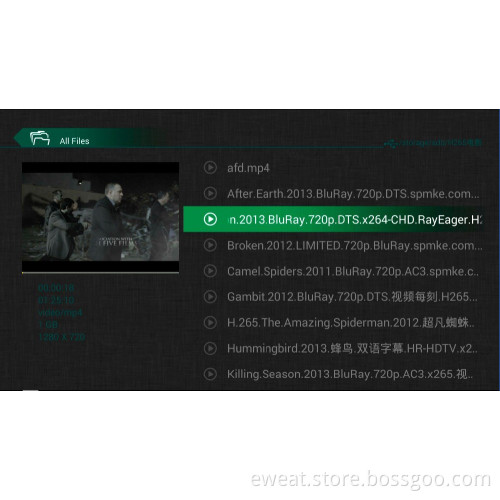 Android tv box dual-core 4k 3D Android media player Realtek 1195 Android 4.4 kitkat TV Box